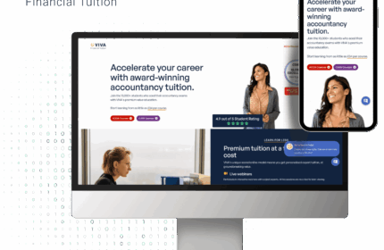 Plataforma de formación online de Viva Financial Tuition